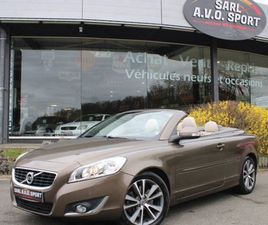 VOLVO C70 II (2) CABRIOLET D3 MOMENTUM GARANTIE 12M P&MO ORIGINE FRANCE CARNET FACTURES