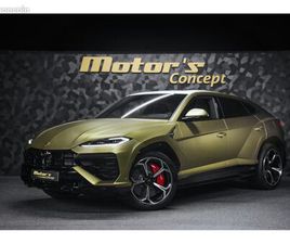 LAMBORGHINI URUS SE - MATTE VERDE GEA AD PERSONAM / TVA BANG & OLUFSEN 3D SOFT CLOSE MASSAGE