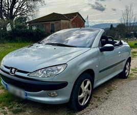 PEUGEOT 206CC 1.6 110 CH