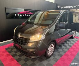 RENAULT TRAFIC CABINE APPROFONDIE L1H1 1200 KG DCI 1.6 140CV ENERGY GRAND CONFORT / GARANTIE 1 AN / TVA NON RECUPERABLE