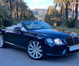 BENTLEY CONTINENTAL GTC MULLINER 4.0 V8 507 CH / 34 200 KMS ORIGINE MONACO IMMATRICULÉ FRANCE PAS DE MALUS / GARANTIE 12 MOIS FRANCE
