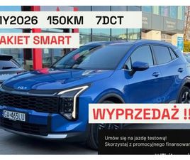 KIA SPORTAGE WERSJA MY2026, BENZYNA AUTOMAT DOSTEPNY OD REKI 1.6 BENZYNA