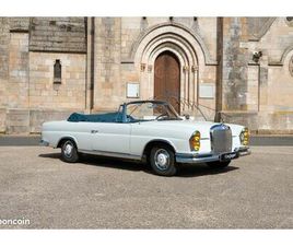 MERCEDES 220 SE CABRIOLET 1962