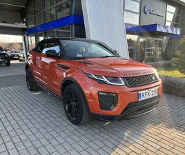 LAND ROVER RANGE ROVER EVOQUE RANGEEVOQUE CONVERTIBLE 2.0 TD4 HSE DYNAMIC 4WD (AUTOMATA) CABRIO MO.-I. 1 TUL.. ÁFA-S!