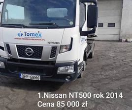 SAMOCHÓD DOSTAWCZY 3500 KG NISSAN NT500 PRUDNIK - SPRZEDAJEMY.PL