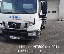 SAMOCHÓD DOSTAWCZY 3500 KG NISSAN NT500