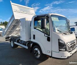 ISUZU LA SÉRIE N ISUZU N SERIES *42 990 HT* M27 F 3L 150 CV BOITE MECA BENNE ACIER BASCULANTE CALVET 3.5T (DIMENSIONS UTILES: 3000X