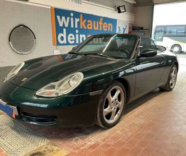 PORSCHE 911 CABRIOLET 996 996 CARRERA 3.4 CABRIO 300CV VERDE ORIGINALE !
