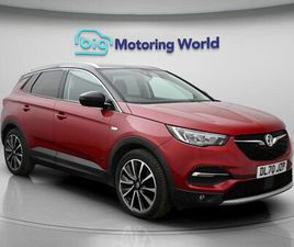 VAUXHALL GRANDLAND X 2020 VAUXHALL GRANDLAND X 1.6I TURBO BUSINESS EDITION NAV (225PS)