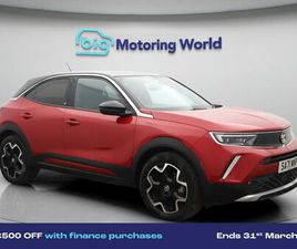 VAUXHALL MOKKA-E 2021 VAUXHALL MOKKA E ULTIMATE EDITION