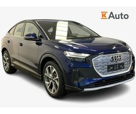 AUDI Q4 SPORTBACK E-TRON 45 AUDI Q4 E-TRON SPORTBACK 45 E-TRON QUATTRO VORSPRUNG EDITION KATTAVIN VARUSTEIN OLEVA NELIVETO I 5. VUODEN TAKUU