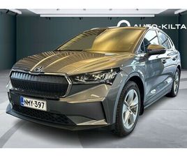 SKODA ENYAQ 80X 4X4 IV LOFT *SUOMI -AUTO *MERKKIHUOLLETTU *VETOKOUKKU *ACC *ILMALÄMPÖPUMPPU*