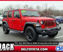 USED 2020 JEEP WRANGLER UNLIMITED SPORT ALTITUDE