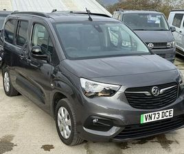 VAUXHALL COMBO 2023 VAUXHALL COMBO LIFE E DESIGN XL