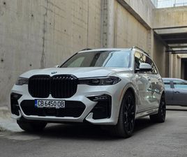 BMW X7 40I BMW X7 M40I M-PACK/BOWERS&WILLKINS/DIAMOND/HEADUP/DISTR/7