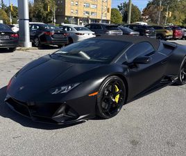 LAMBORGHINI HURACAN EVO LAMBORGHINI HURACAN EVO / MAT BLACK / 635 HP