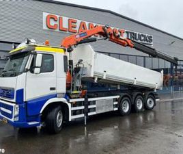 VOLVO FH 420 8X4 HMF 22 TONMETER LAADKRAAN