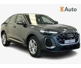 AUDI Q5 50 TFSI E AUDI Q5 SPORTBACK E-HYBRID QUATTRO S LINE ULKOPAKETTI I NAHKAVERHOILU I SÔHKU00D6SÔÔTU00D6ISET ISTUIMET I VETOKOUKKU
