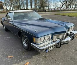 BUICK RIVIERA BUICK RIVIERA 1973 – V8 455, AUTOMAT, GRANAT / BIAŁY VINYL SULECHÓW