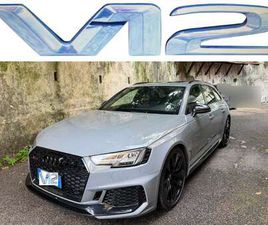 AUDI A4 AVANT RS4 RS4 AVANT 2.9 TFSI - 1ST HAND - PERFETTA