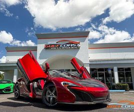 USED 2015 MCLAREN 650S SPIDER