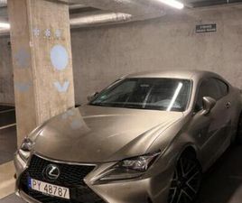 SPRZEDAM LEXUSA RC300 2018 R. Z POLSKI CZAPURY