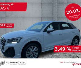 AUDI Q2 35 TFSI S-TR S-LINE LED+RFK+GRA+SHZ+17
