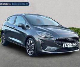 FORD FIESTA FORD FIESTA 1.0T ECOBOOST TITANIUM X HATCHBACK 5DR PETROL MANUAL EURO 6 (S/S) (100 PS)