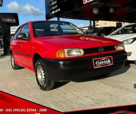 VOLKSWAGEN GOL GERAÇÃO II SPECIAL 1.0 8V 58CV GASOLINA MEC. 2P 2000