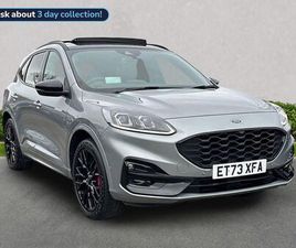 FORD KUGA FORD KUGA 2.5 DURATEC 14.4KWH BLACK PACKAGE EDITION SUV 5DR PETROL PLUG-IN HYBRID CVT EURO 6 (S/S) (225 PS)