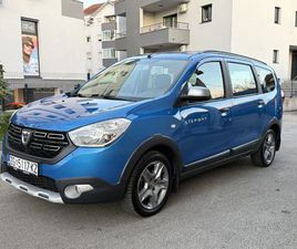 DACIA LODGY STEPWAY DACIA LODGY STEPWAY 1,2 TCE *7 SJEDALA *REG 03/27 NAVI, KAMERA, ALU 16, 2018 GOD.