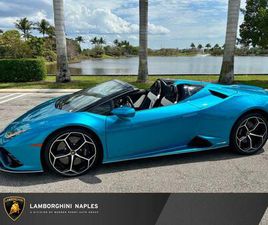 USED 2022 LAMBORGHINI HURACAN EVO SPYDER RWD