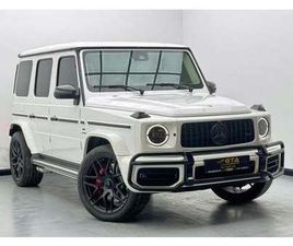 MERCEDES-BENZ G 63 AMG 2022 MERCEDES-BENZ G63 AMG NIGHT PACKAGE, 2027 MERCEDES WARRANTY AND SERVICE PACK, GCC
