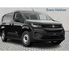 2025 VAUXHALL COMBO 1.5 TURBO D 100PS PRIME H1 CREW VAN PANEL VAN DIESEL MANUAL