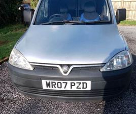 VAUXHALL, COMBO, CAR DERIVED VAN, 2007, MANUAL, 1686 (CC)