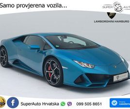 LAMBORGHINI HURACAN EVO 5.2 V10 AWD AUT. 640 KS, KAM+GR SJED+VIRT, 2020 GOD.