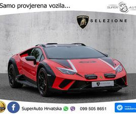 LAMBORGHINI HURACAN STERRATO 5.2 V10 AWD AUT. LIVERY PACK 610 KS, LED+, 2023 GOD.
