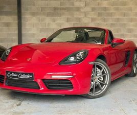 PORSCHE 718 BOXSTER 2.0 300 PDK ECHAPPEMENT SPORT CAMERA RECUL CARPLAY GARANTIE 12 MOIS