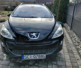 ZADBANY PEUGEOT 308 SW 1.6 BENZYNA | AUTOMAT | BOGATE WYPOSAŻENIE, HAK ZEBRZYDOWICE • OLX.PL