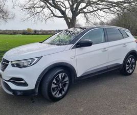VAUXHALL GRANDLAND X 2018 VAUXHALL, GRANDLAND X, LONG MOT, MANUAL, 1199 (CC), 5 DOORS