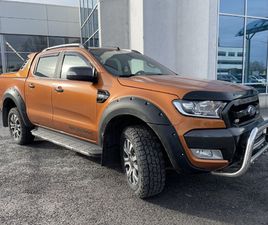 FORD RANGER WILDTRAK WILDTRACK - 3KK LYHENNYSVAPAA - SUOMI-AUTO, 2.OM, VETOKOUKKU, VAKKARI, PERUUTUSKAMERA, NAVIGOINTI, - J. AUTOTURVA