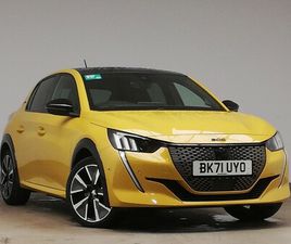 PEUGEOT 208 100KW GT 50KWH 5DR AUTO