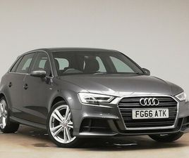 AUDI A3 SPORTBACK 1.4 TFSI S LINE 5DR
