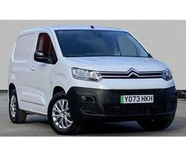 CITROEN BERLINGO VAN 2024 CITROEN BERLINGO 800 100KW 50KWH DRIVER EDITION AUTO PANEL VAN ELECTRIC AUTOMATIC