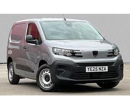 PEUGEOT PARTNER 2025 PEUGEOT PARTNER 1.5 BLUEHDI 100 PROFESSIONAL VAN PANEL VAN DIESEL MANUAL