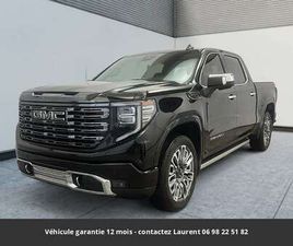 GMC SIERRA DENALI ULTIMATE 6.2L CREW CAB 4X4 TOUT COMPRIS HORS HOMOLOGATION 4500E