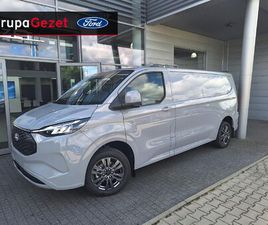 FORD TRANSIT CUSTOM ELEKTRYCZNY LIMITED 218KM A1 RWD WYPRZEDAŻ