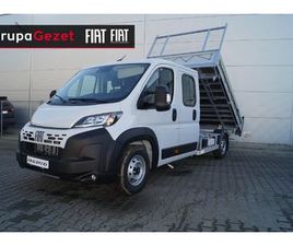 FIAT DUCATO 7-OSOBOWY + WYWROTKA TRÓJSTRONNA, 4 LATA GWARANCJI