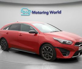 KIA PRO CEED 1.5 T-GDI GT-LINE SHOOTING BRAKE 5DR PETROL MANUAL EURO 6 (S/S) (158 BHP) 17'' ALLOY WHEELS,VEGAN ESTATE 2024, 15978 MILES, £18100 - 33241176 - EXC