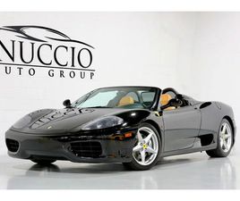 2001 FERRARI 360 SPIDER CONVERTIBLE